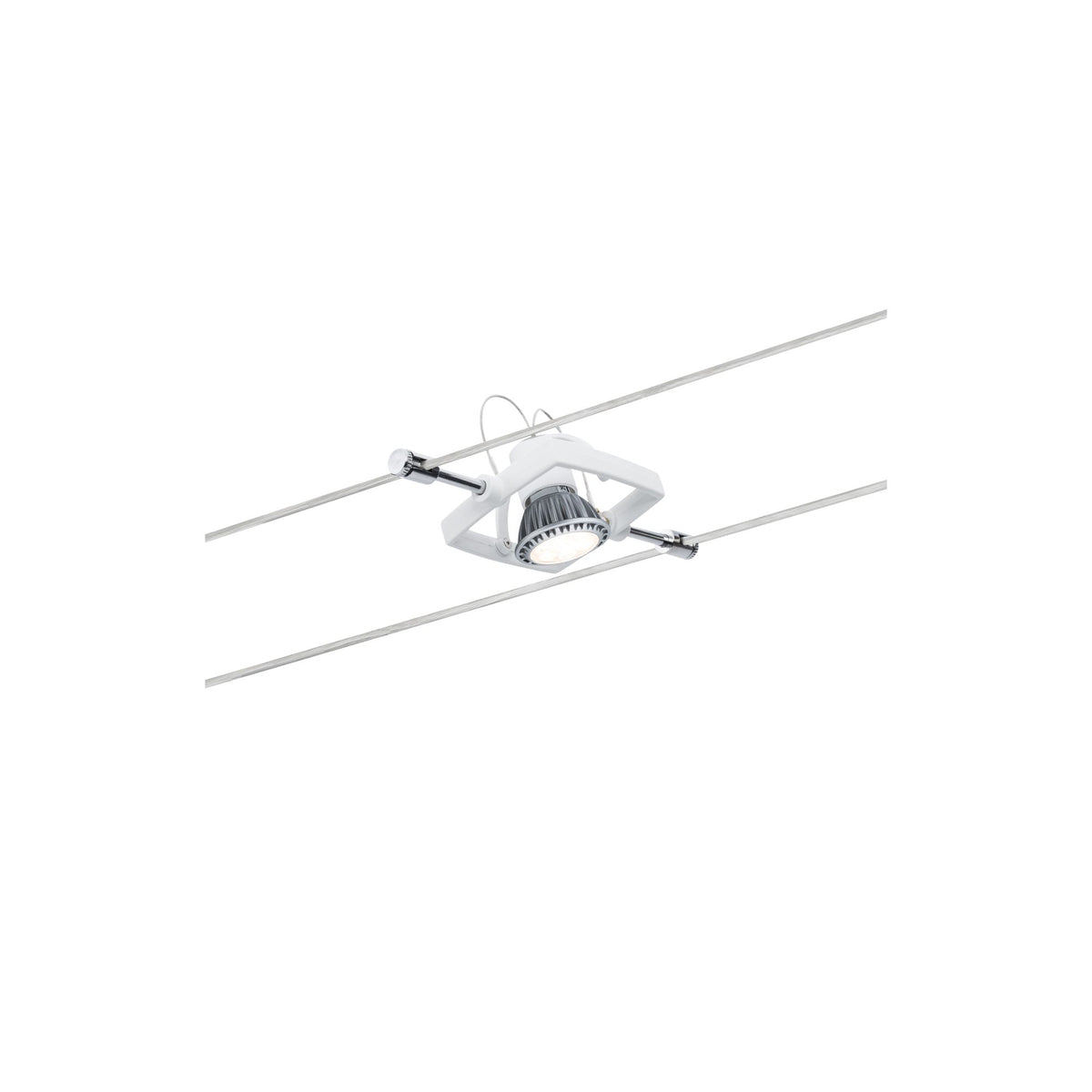 Paulmann Wire System Spot MacII max 1x10W GU5,3 Weiß 12V Metall/Kunststoff