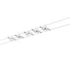 Paulmann Seilsystem TECH Weiß mit 5 Spots ohne Leuchtmittel, max. 10W GU5,3