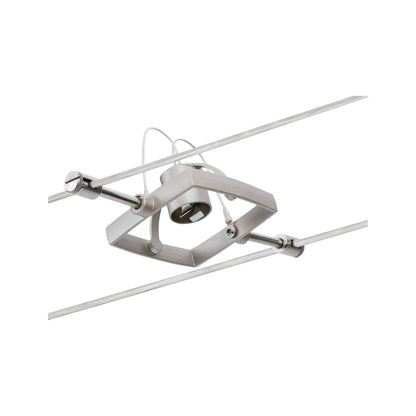 Paulmann Wire System Set MacII max 7x10W GU5,3 Nickel 230/12V 80VA Metall/Kunststoff
