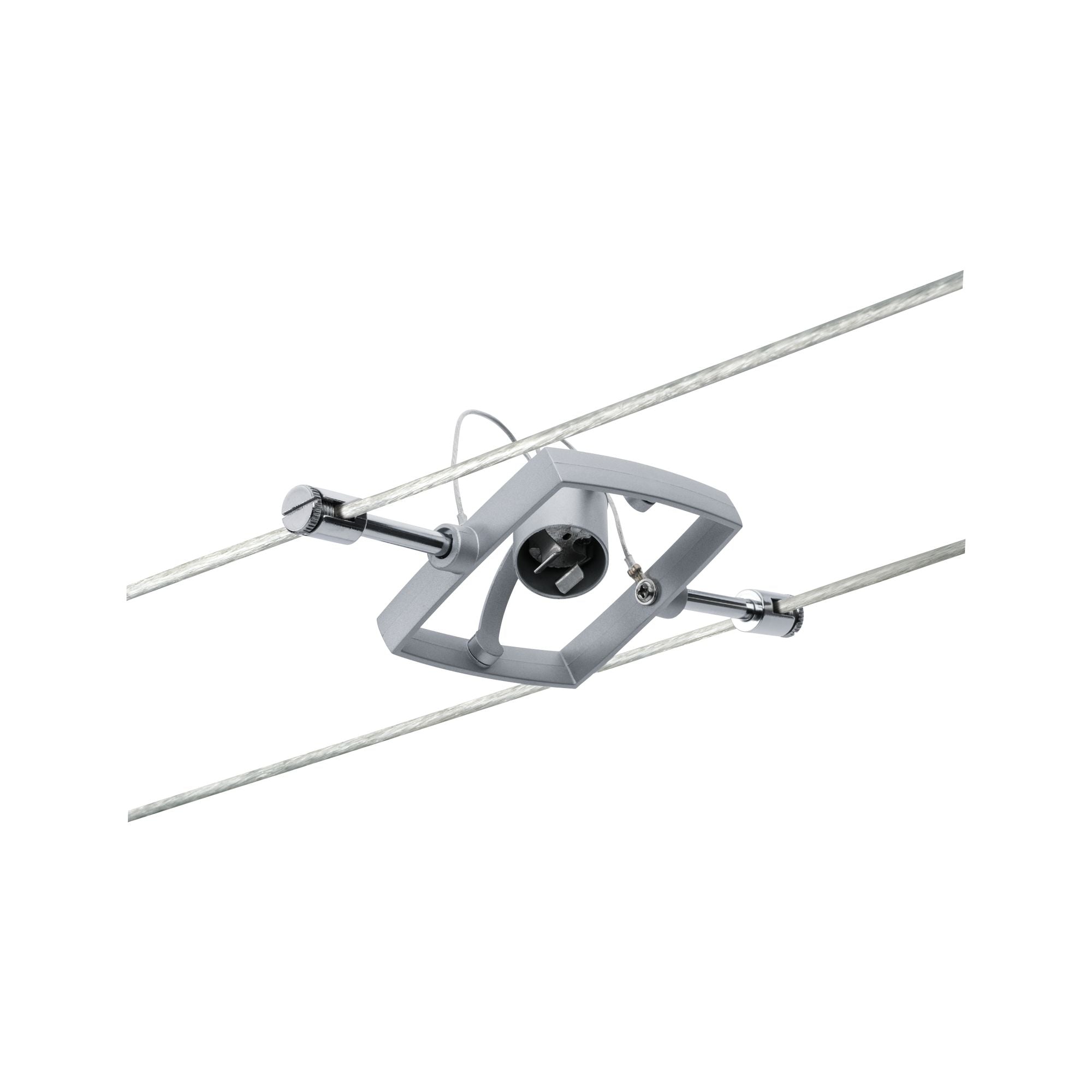 Paulmann Wire System Set MacII max 7x10W GU5,3 Chr-m 230/12V 80VA Metall/Kunststoff