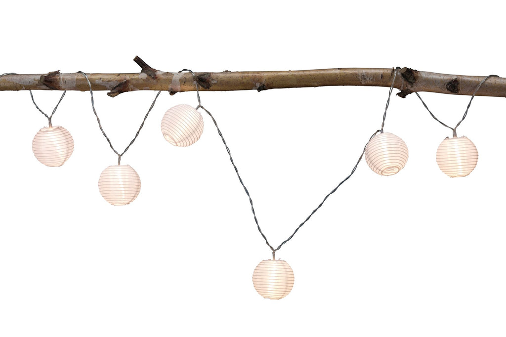 Paulmann Outdoor Mobile Lampionkette IP44 3000K 7x1lm 5V ladbar mit USB