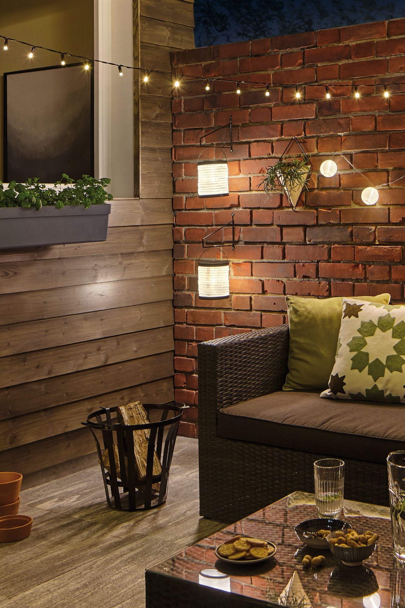 Paulmann Outdoor Mobile Lampion dekorativ modern 3000k 16lm ladbar mit USB