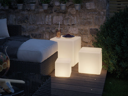 Paulmann Outdoor Plug & Shine Lichtobjekt Cube IP67 3000K 575lm 24V
