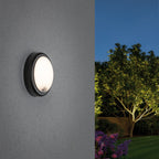 Paulmann Outdoor 230V Wandleuchte Bewegungsmelder IP44 15W 3000K Kunststoff Grau