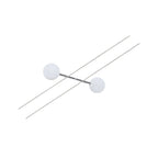 Paulmann 2Line Spot Mick 2x2,5W Weiß/Chrom 24V DC Kunststoff/Metall
