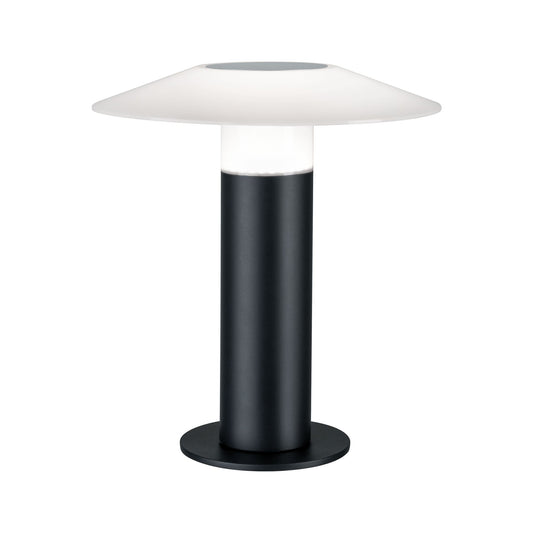 Paulmann Outdoor Mobile Portino IP44 390lm 3000K 3,5W 360° dunkel Grau Kunststoff/Acryl