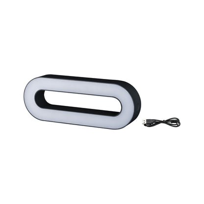 Paulmann Outdoor Mobile Moval IP44 370lm 3000K 3,5W diffus dunkel Grau Kunstst/Acryl