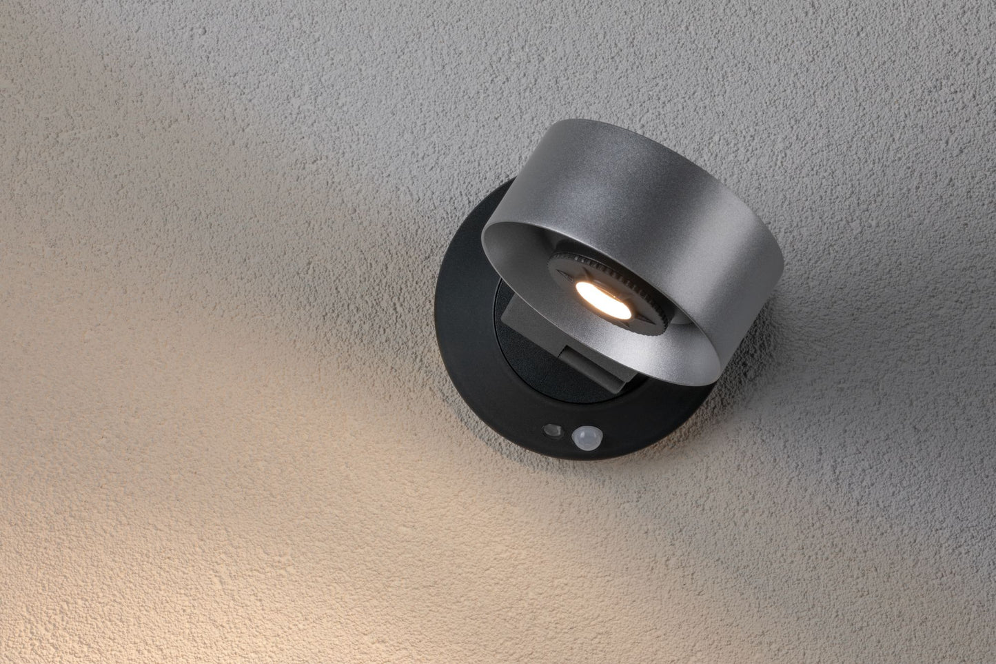 Paulmann Outdoor 230V Cone Lamp IP44 8W 3000K silber anthrazit Alu Acryl