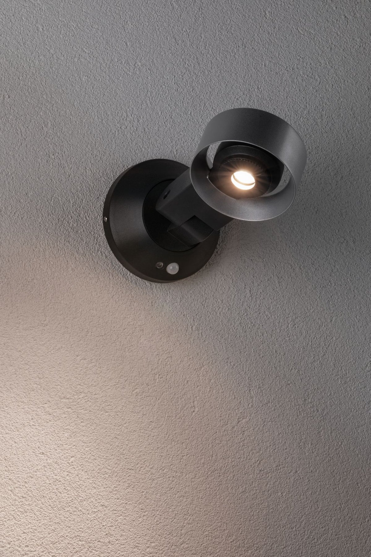 Paulmann Outdoor 230V Cone Lamp IP44 8W 4000K silber anthrazit Alu Acryl