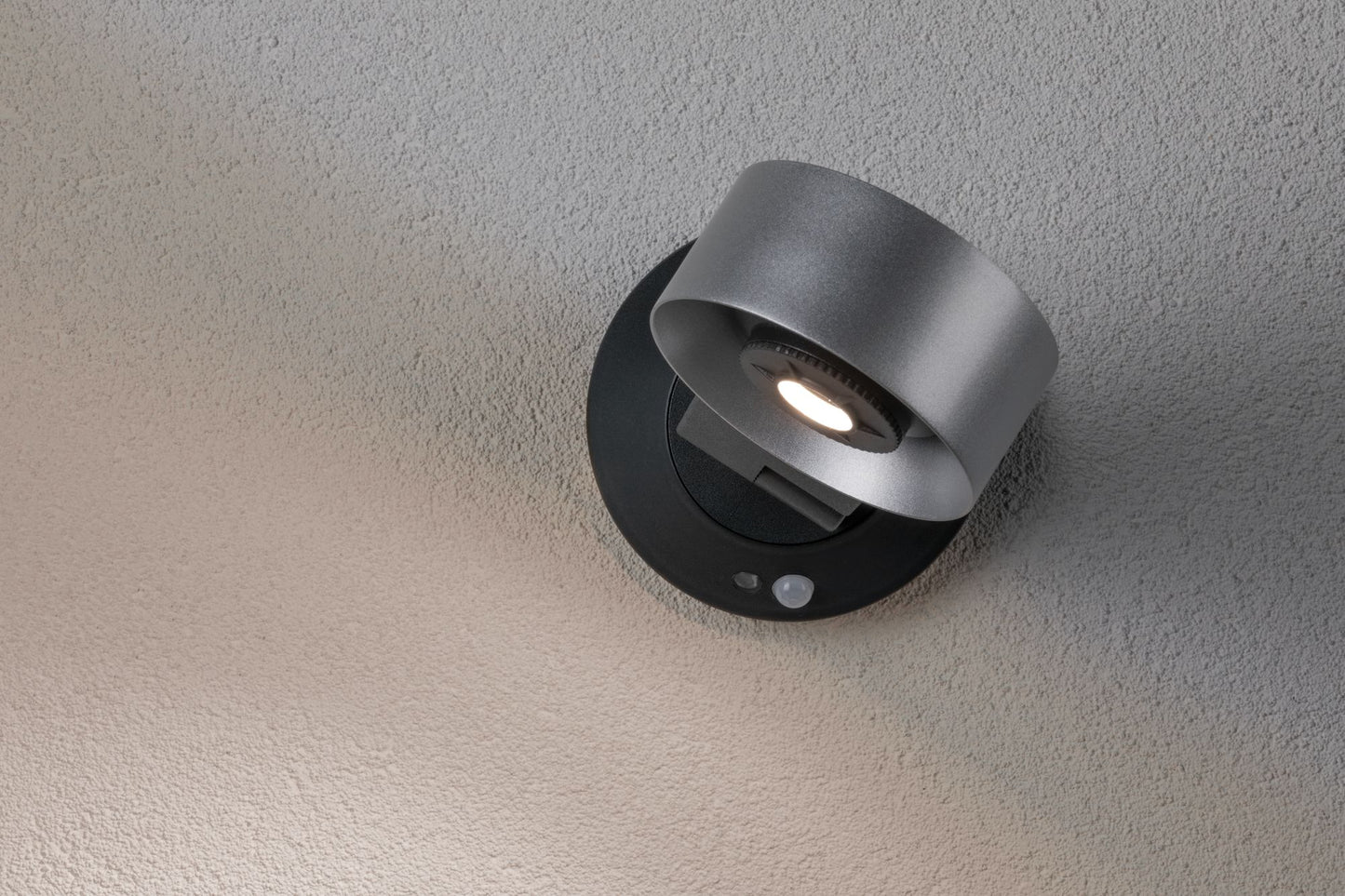 Paulmann Outdoor 230V Cone Lamp IP44 8W 4000K silber anthrazit Alu Acryl