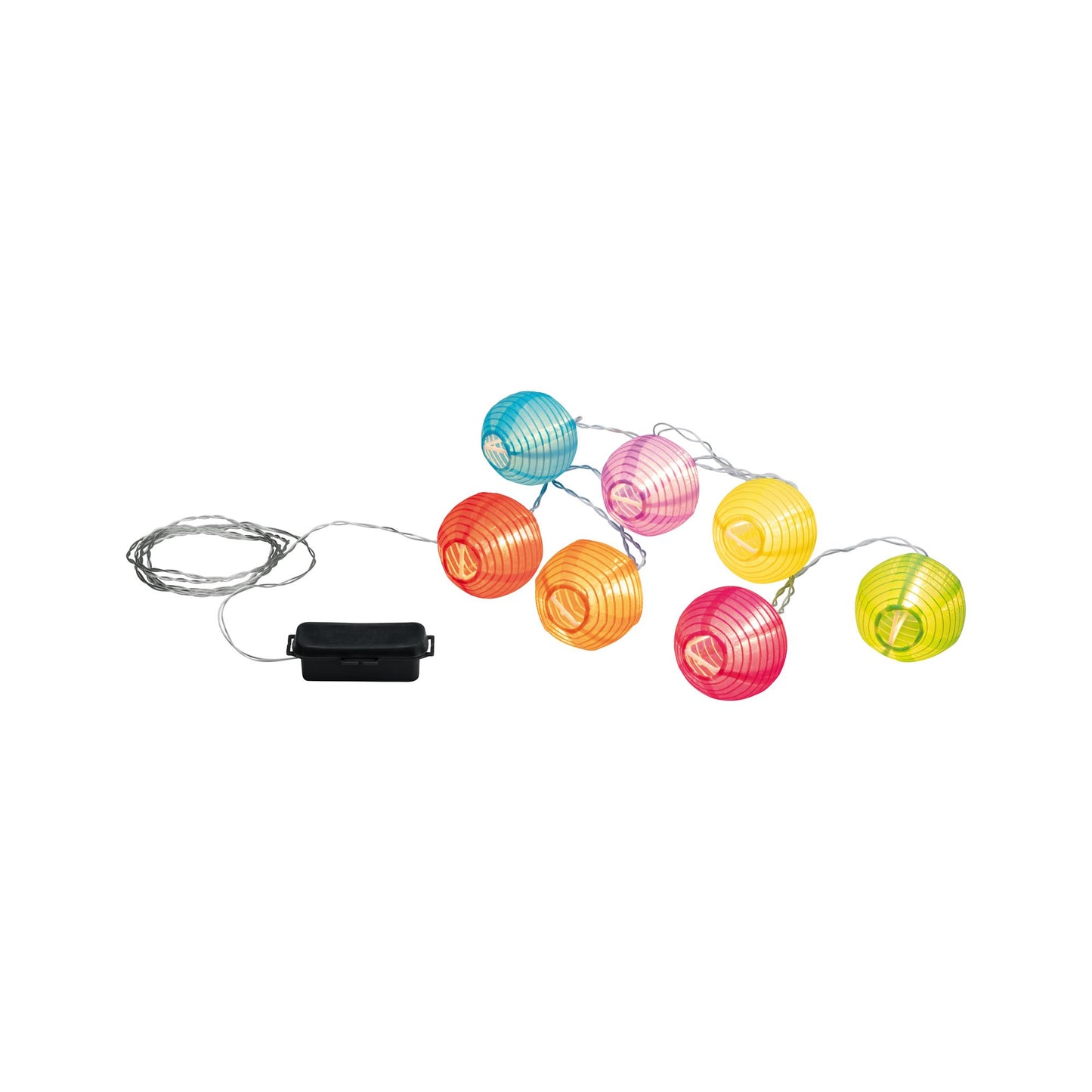 Paulmann Outdoor Mobile Lampionkette IP44 3000K 7x1lm 5V ladbar mit USB