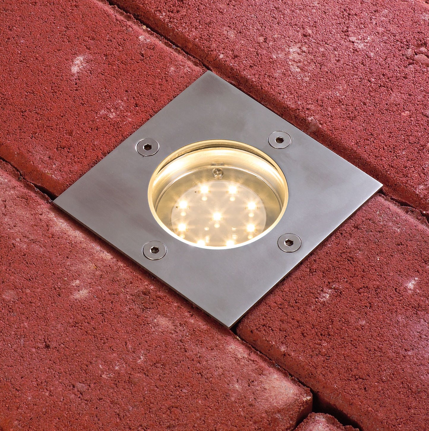 Paulmann Outd Plug & Shine floor downlight IP65 3000K 24V 3,6W 300lm square