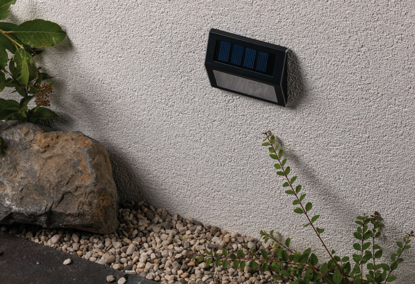 Paulmann Outdoor Solar Stufen/Treppenleuchte Dayton 2lm 3000K Metall/Kunststoff Grau