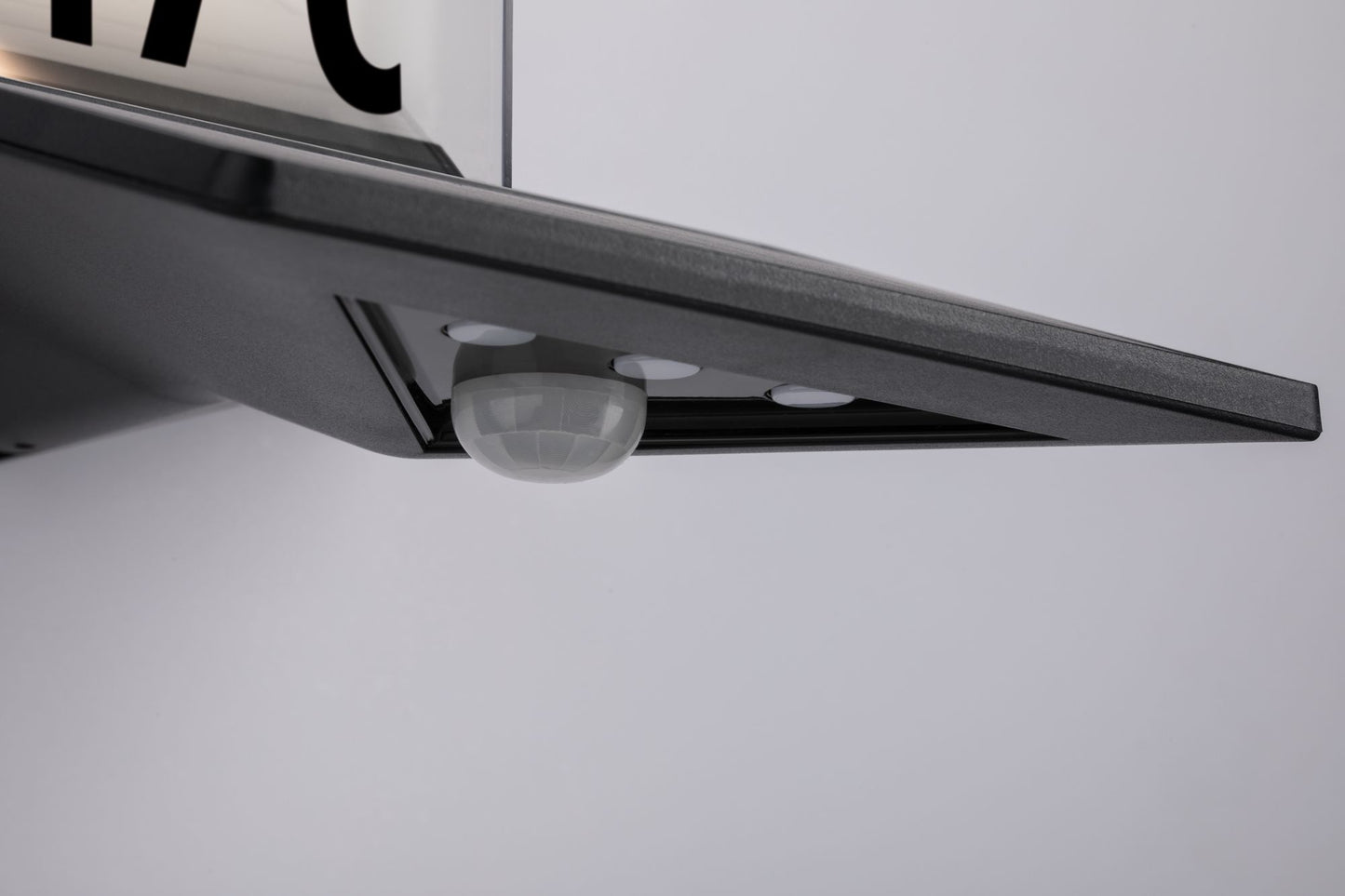 Paulmann Outdoor Solar Hausnummernleuchte Yoko Anthrazit mit Bewegungsmelder 3000K 42lm