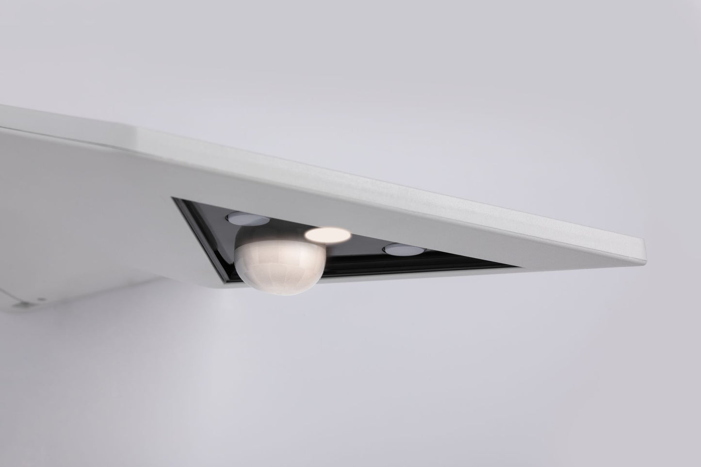 Paulmann Outdoor Solar Wandleuchte Yoko Weiß mit Bewegungsmelder 3000K