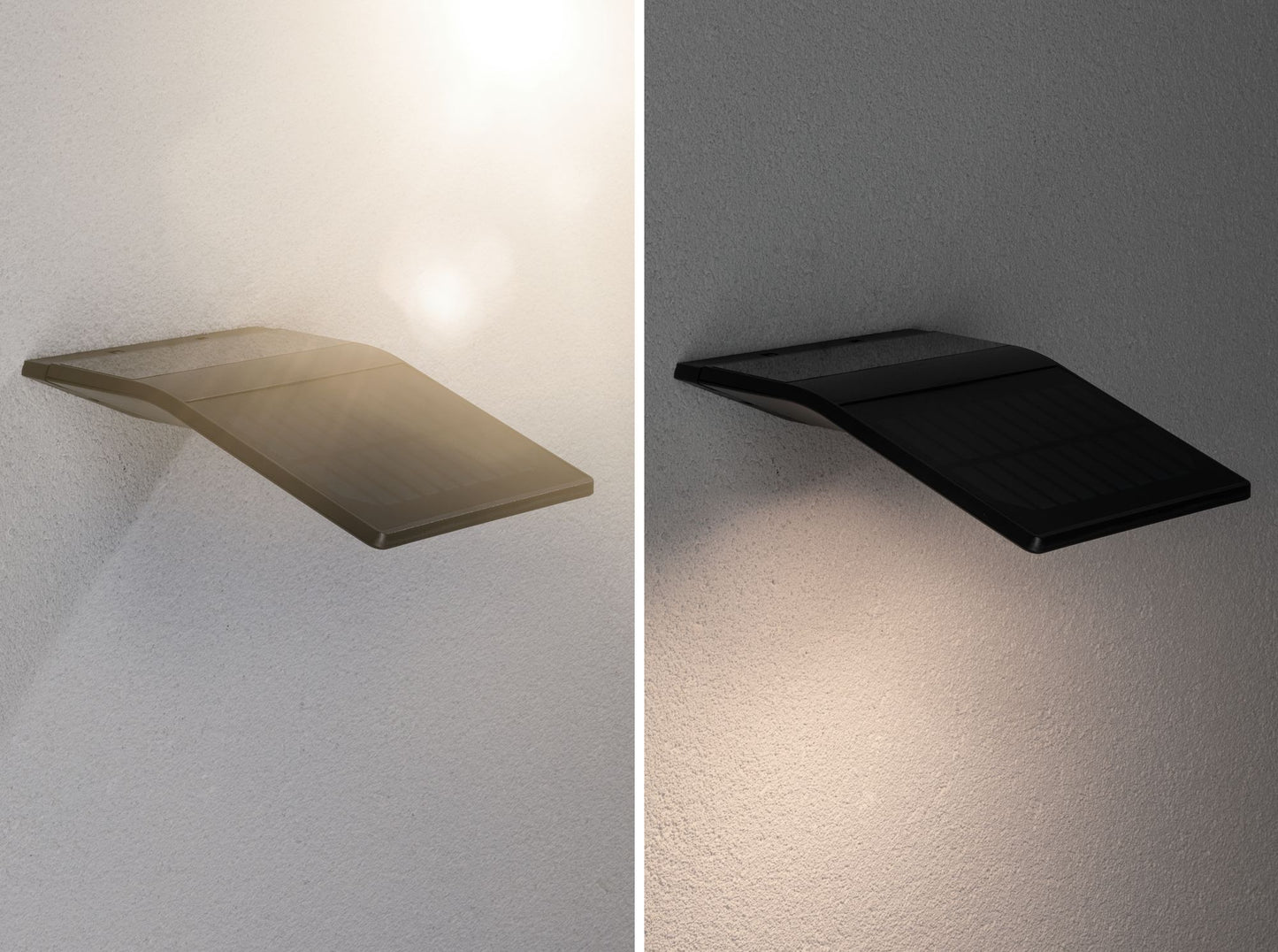 Paulmann Outdoor Solar Wandleuchte Yoko Anthrazit mit Bewegungsmelder 3000K