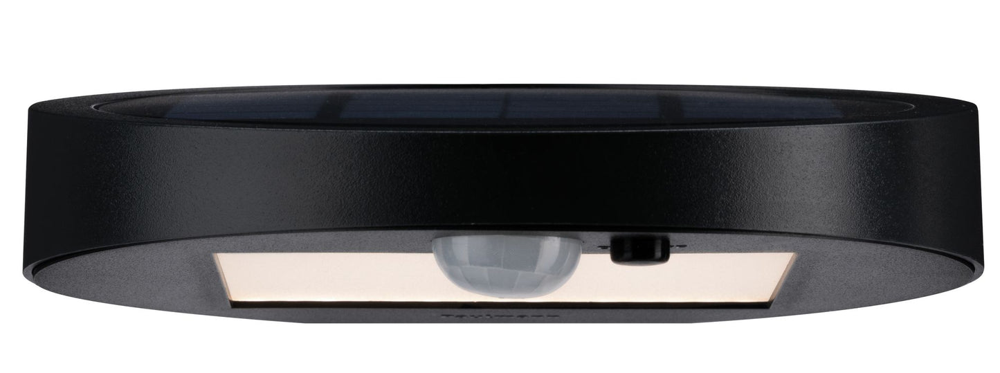 Paulmann Outdoor Solar Wandleuchte Ryse Anthrazit mit Bewegungsmelder 3000K 145lm