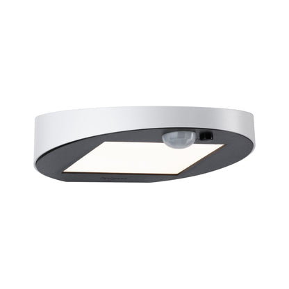 Paulmann Outdoor Solar Wandleuchte Ryse Weiß mit Bewegungsmelder 3000K 145lm