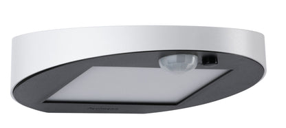 Paulmann Outdoor Solar Wandleuchte Ryse Weiß mit Bewegungsmelder 3000K 145lm