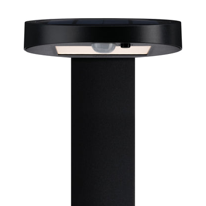Paulmann Outdoor Solar Pollerleuchte Ryse Anthrazit mit Bewegungsmelder 3000K 100lm
