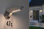 Paulmann Outdoor Solar Wandleuchte Soley IP44 3000K 100lm Bewegungsmelder Weiß