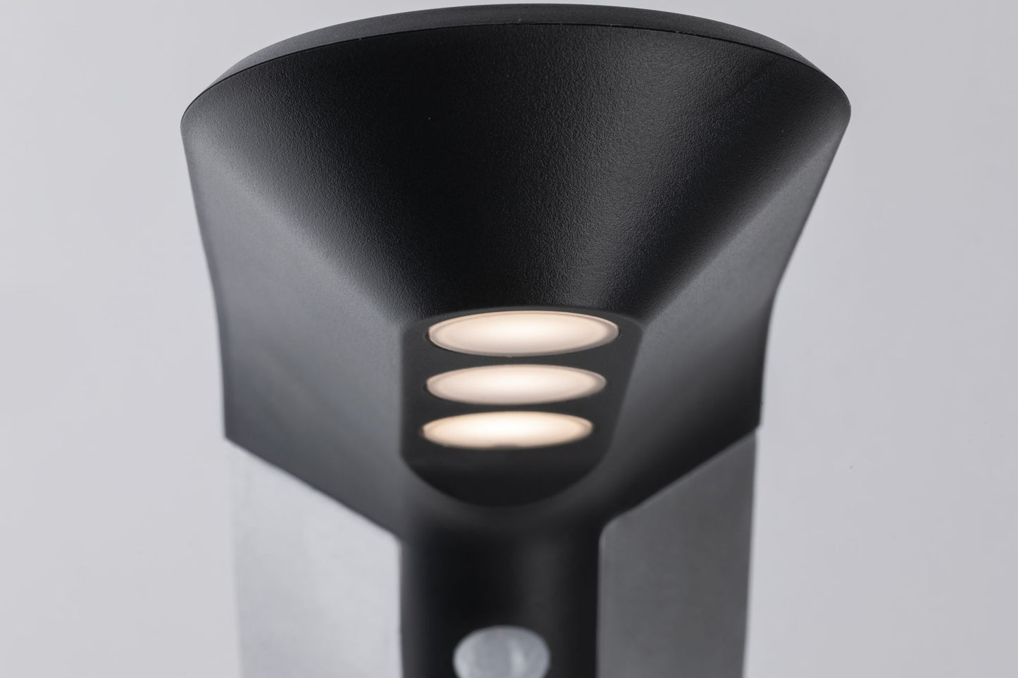 Paulmann Outdoor Solar Pollerleuchte Soley 3000K Anthrazit mit Bewegungsmelder
