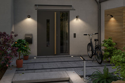 Paulmann Hausnummer für Outdoor Solar Wandleuchte Soley Zubehör Metall Weiß