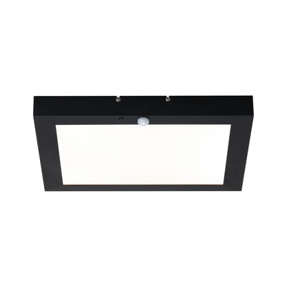 Paulmann Outdoor 230V Panel 40*40cm Hausnummer IP44 4W 800lm Bewegungsmelder Anthrazit