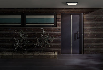 Paulmann Outdoor 230V Panel 40*40cm Hausnummer IP44 4W 800lm Bewegungsmelder Anthrazit