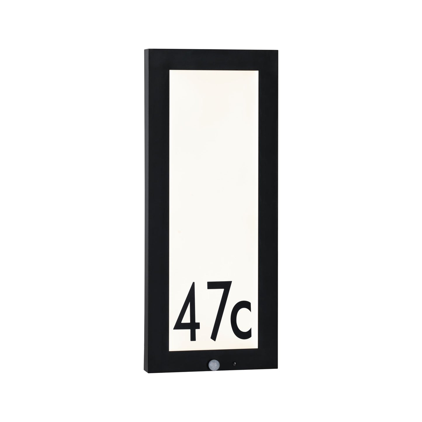 Paulmann Outdoor 230V Panel 20*60cm Hausnummer IP44 10W 800lm Bewegungsmelder Anthrazit