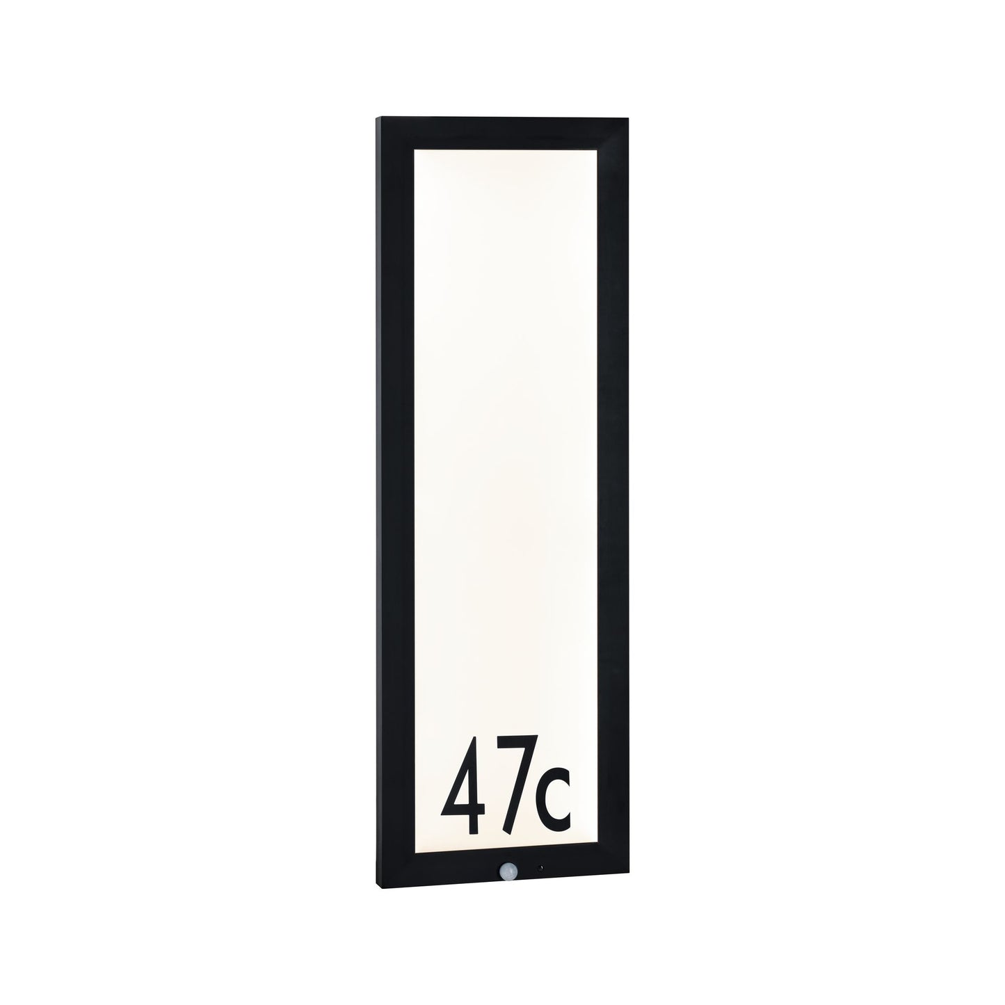 Paulmann Outdoor 230V Panel 30*90cm Hausnummer IP 44 19W 1200lm Bewegungsmelder Anthrazit