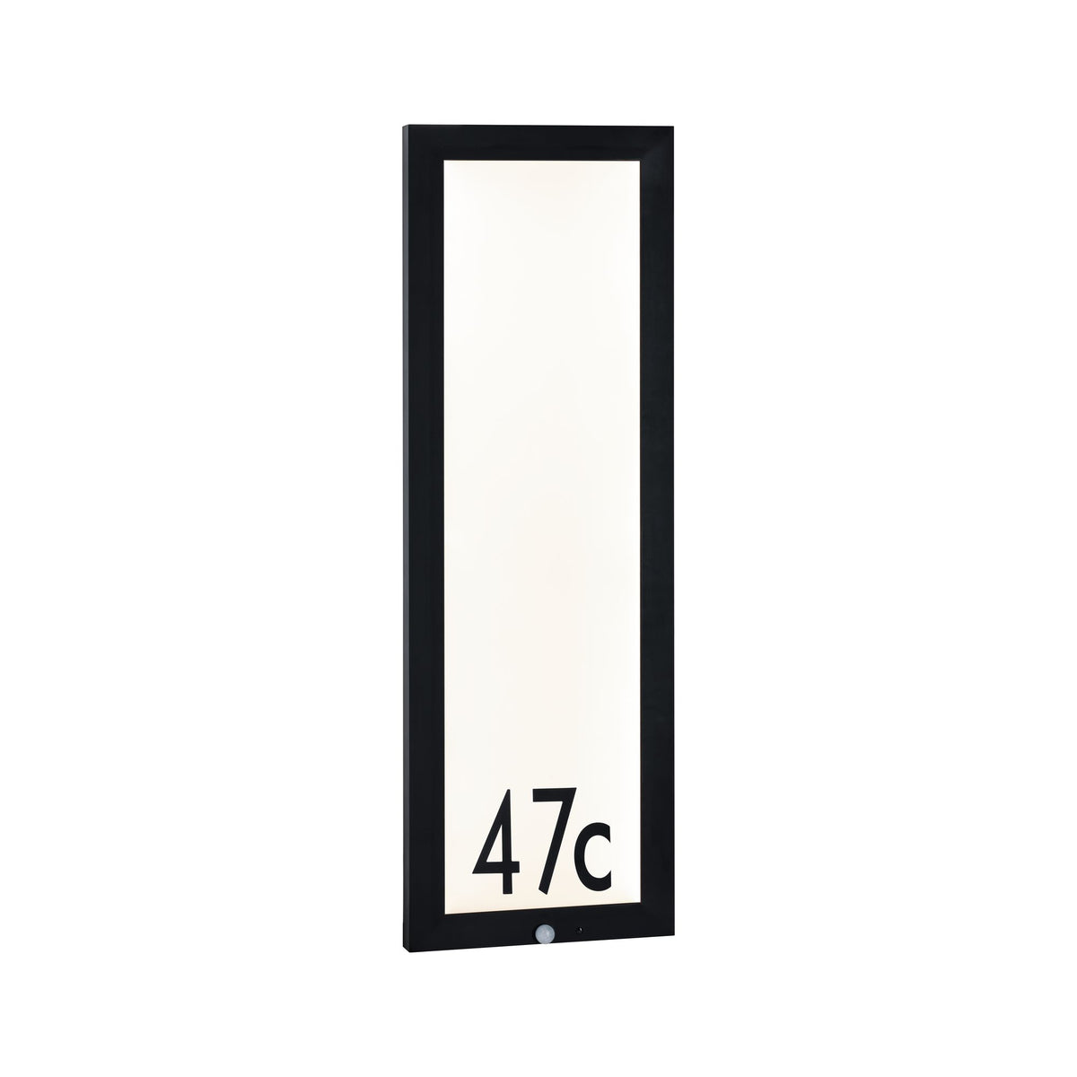 Paulmann Outdoor 230V Panel 30*90cm Hausnummer IP 44 19W 1200lm Bewegungsmelder Anthrazit