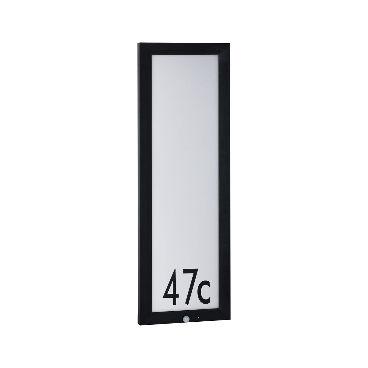 Paulmann Outdoor 230V Panel 30*90cm Hausnummer IP 44 19W 1200lm Bewegungsmelder Anthrazit