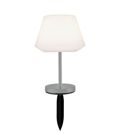 Paulmann Outdoor Mobile Systemleuchte Companion Zubehör Tischl Erdspieß silber grau
