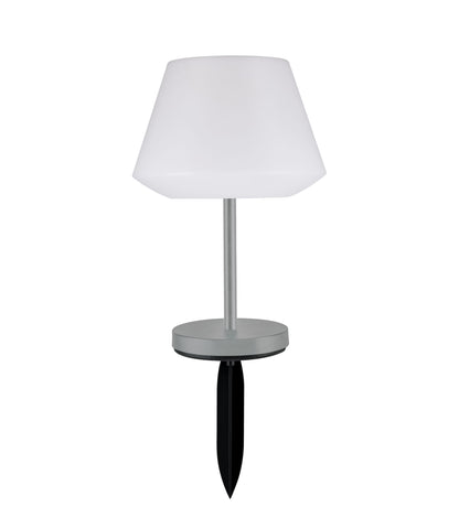 Paulmann Outdoor Mobile Systemleuchte Companion Zubehör Tischl Erdspieß silber grau
