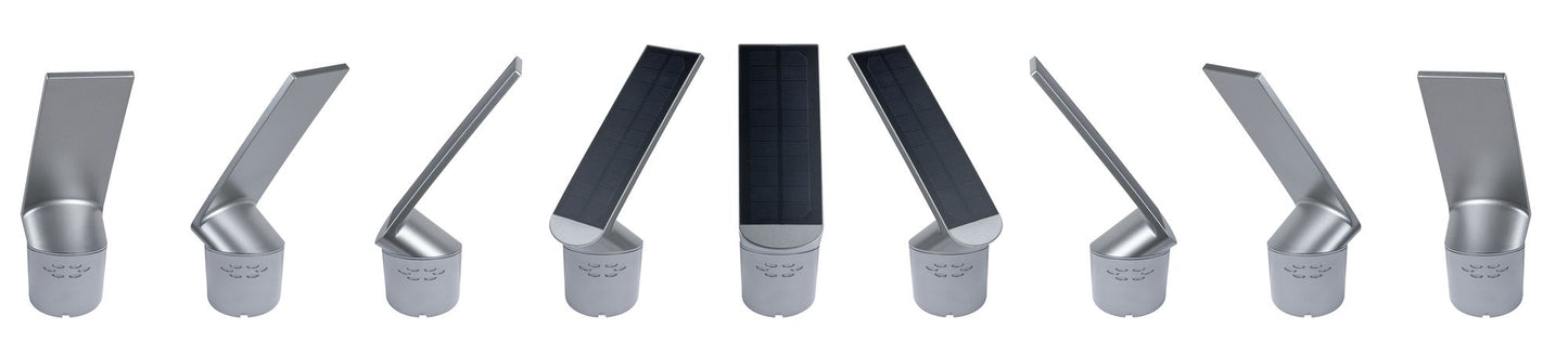 Paulmann Outdoor Solar Wandleuchte Ilias Anthrazit mit Bewegungsmelder 3000K