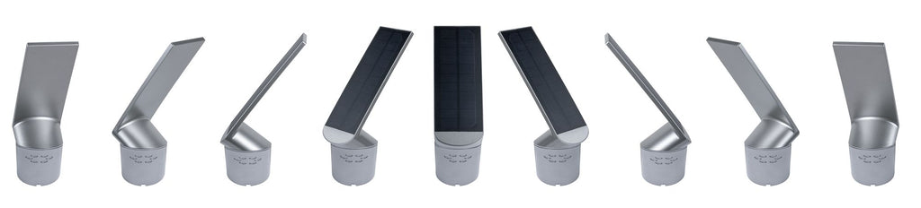 Paulmann Outdoor Solar Pollerleuchte Ilias Anthrazit mit Bewegungsmelder 3000K