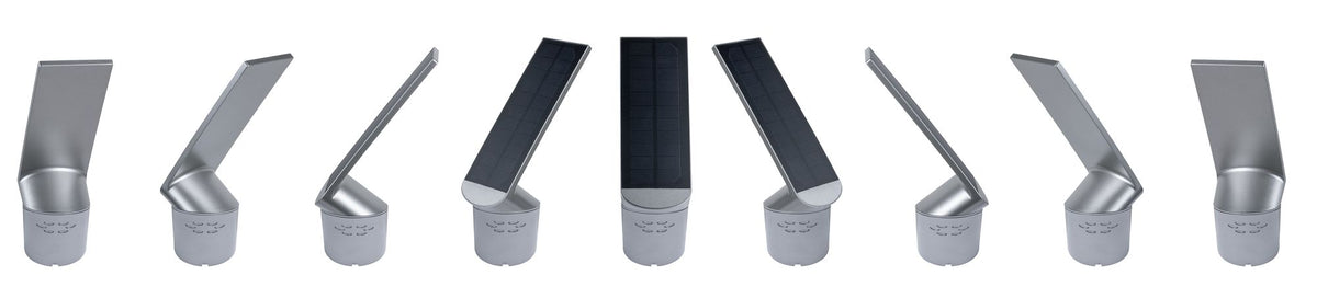 Paulmann Outdoor Solar Pollerleuchte Ilias Anthrazit mit Bewegungsmelder 3000K