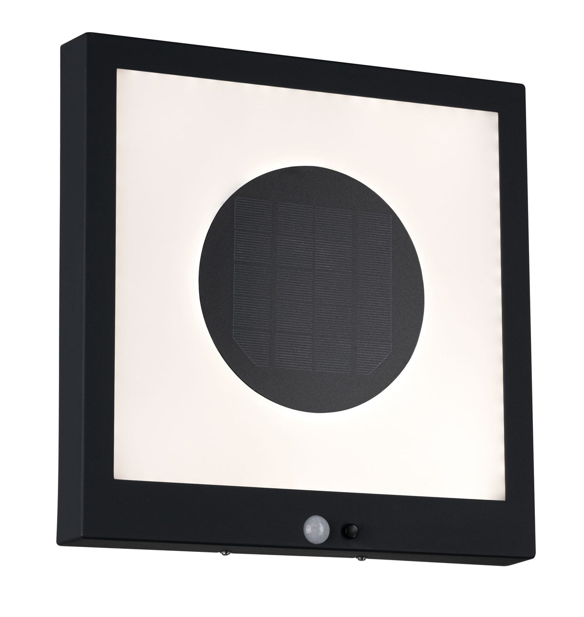 Paulmann Outdoor Solar Panel Taija mit Bewegungsmelder 300x300mm 3000K Anthrazit