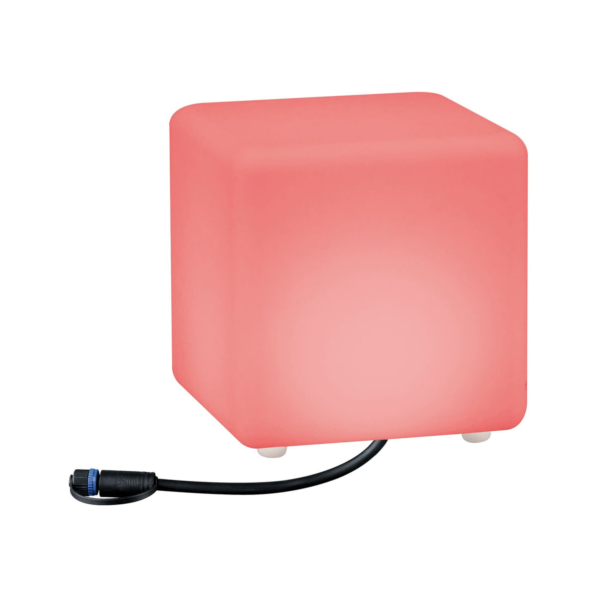 Paulmann Plug & Shine Lichtobjekt Cube RGBW Smart Home Zigbee 2,8W 24V