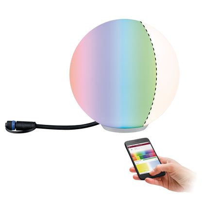 Paulmann Plug & Shine Lichtobjekt Globe RGBW Smart Home Zigbee  2,8W 24V