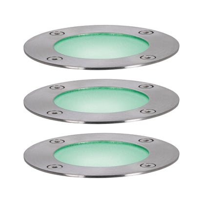 Paulmann Smart Home Zigbee Plug & Shine Basisset Bodeneinbauleuchte IP65 RGBW 24V