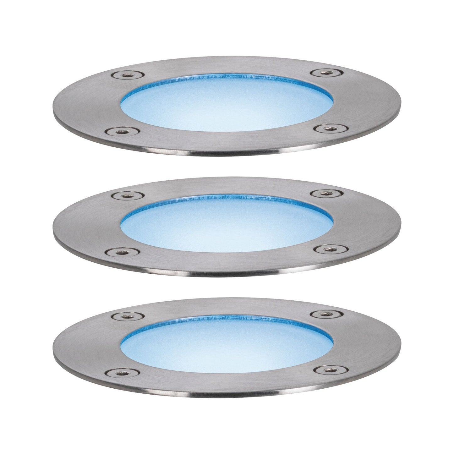 Paulmann Smart Home Zigbee Plug & Shine Basisset Bodeneinbauleuchte IP65 RGBW 24V