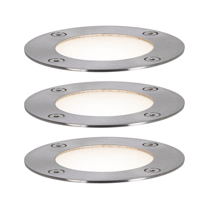 Paulmann Smart Home Zigbee Plug & Shine Basisset Bodeneinbauleuchte IP65 RGBW 24V