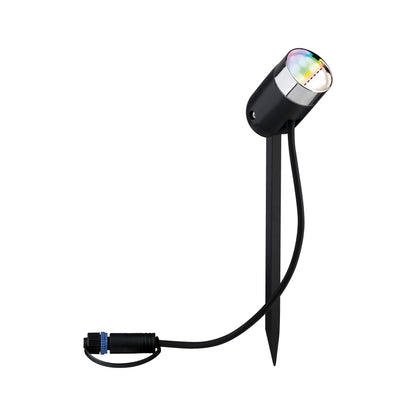 Paulmann Smart Home Zigbee Plug & Shine Spot Pike RGBW 4,5W 24V IP65 Anthrazit