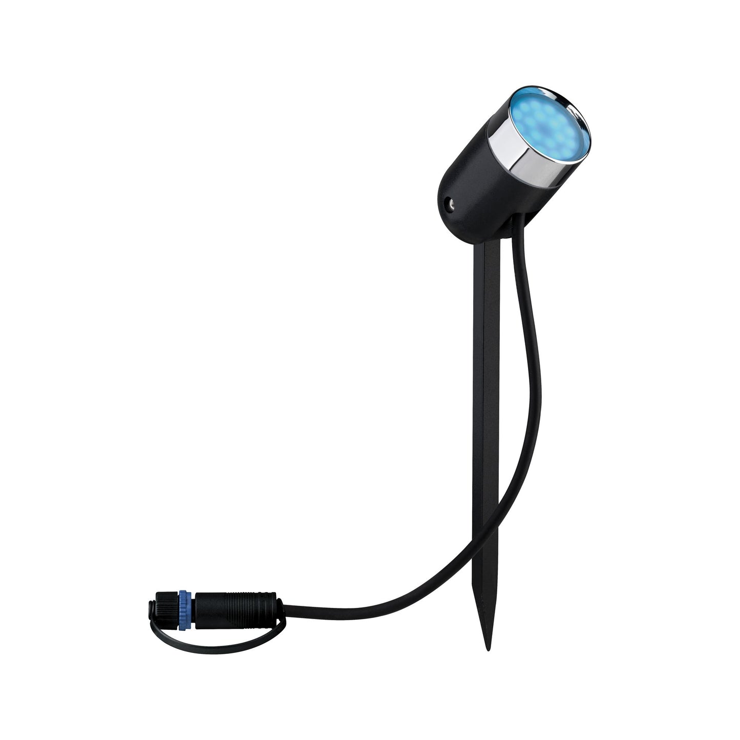 Paulmann Smart Home Zigbee Plug & Shine Spot Pike RGBW 4,5W 24V IP65 Anthrazit