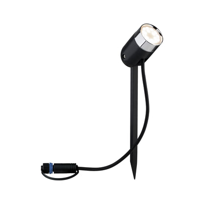 Paulmann Smart Home Zigbee Plug & Shine Spot Pike RGBW 4,5W 24V IP65 Anthrazit
