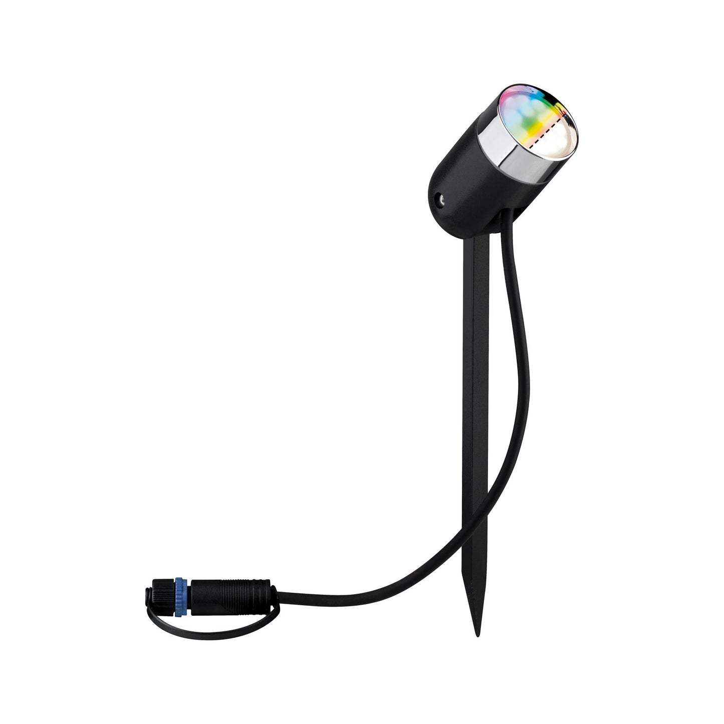 Paulmann Smart Home Zigbee Plug & Shine Basisset Spot Pike RGBW 3x4W 24V 40° IP44 Anthrazit