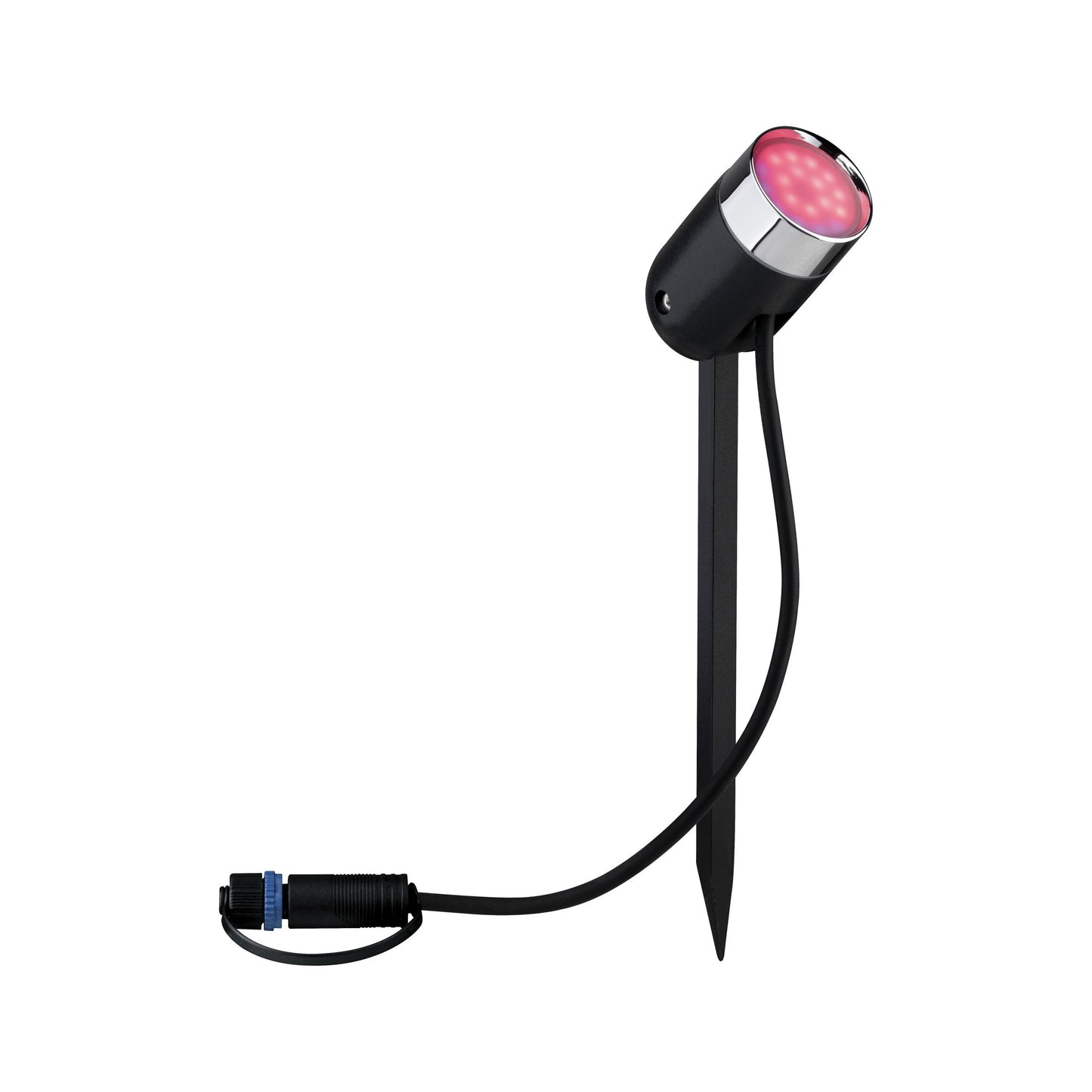 Paulmann Smart Home Zigbee Plug & Shine Basisset Spot Pike RGBW 3x4W 24V 40° IP44 Anthrazit