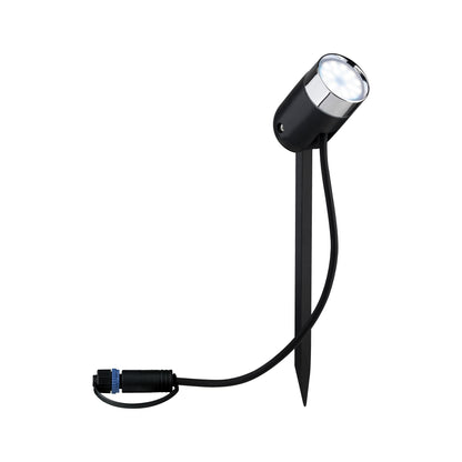 Paulmann Smart Home Zigbee Plug & Shine Basisset Spot Pike RGBW 3x4W 24V 40° IP44 Anthrazit